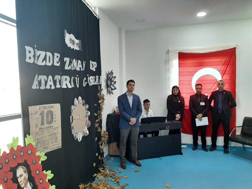 Kreş ve Gündüz Bakım Evi’nin hazırlamış olduğu 10 Kasım Mustafa Kemal Atatürk’ü Anma programı